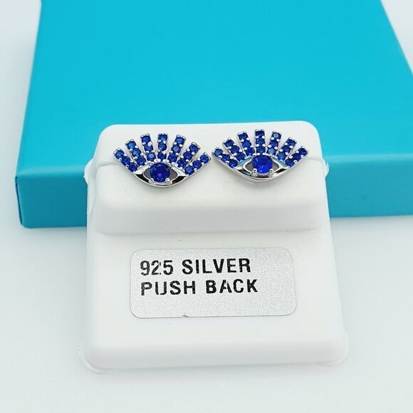 925 sterling silver luxury CZ earrings for | Mercari \
